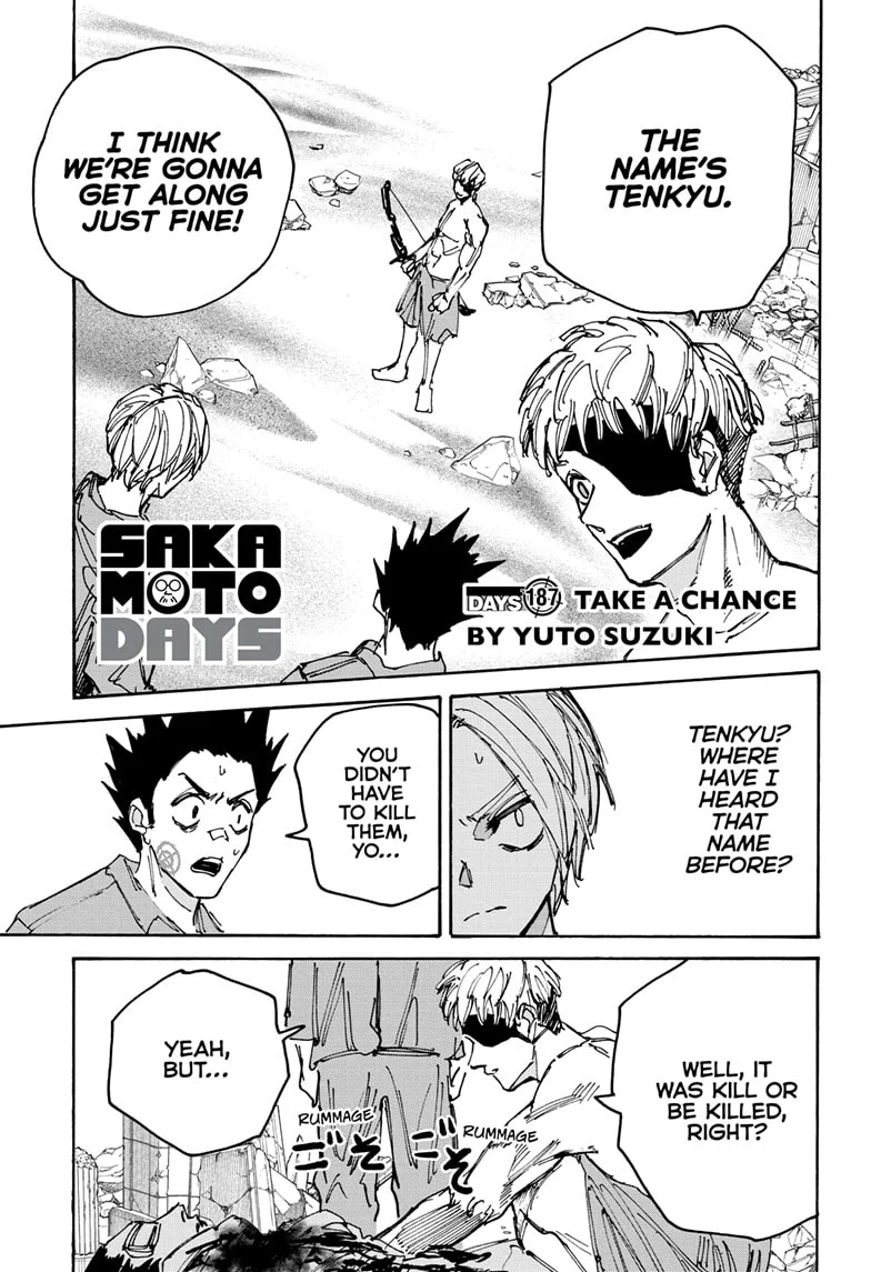 Sakamoto Days Chapter 187 1